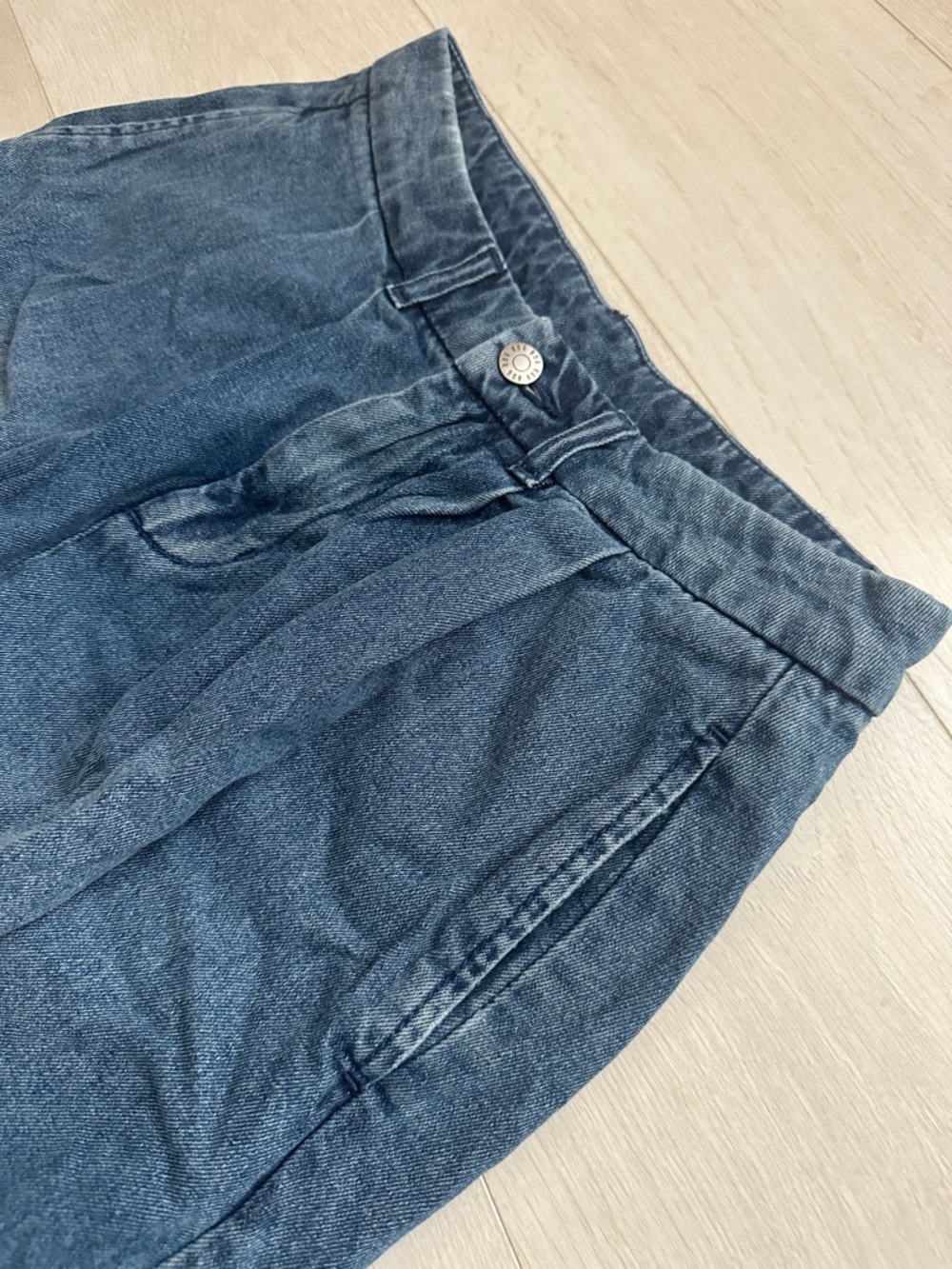 Urban Outfitters BDG Grandpa Baggy Trouser Jeans Pleated Pants Loose Fit Size27 - Picture 11 of 14